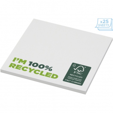 Logo trade advertising product photo of: Sticky-Mate® recycled sticky notes 75 x 75 mm