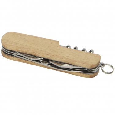 Logo trade promotional product photo of: Richard 7-function wooden pocket knife