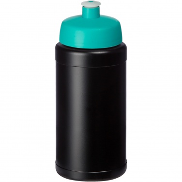 Logo trade promotional merchandise picture of: Baseline 500 ml recycled sport bottle