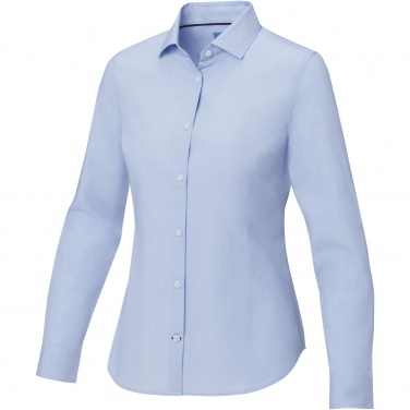 Logo trade advertising products picture of: Cuprite long sleeve women's organic shirt