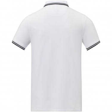 Logotrade promotional gift picture of: Amarago short sleeve men's tipping polo