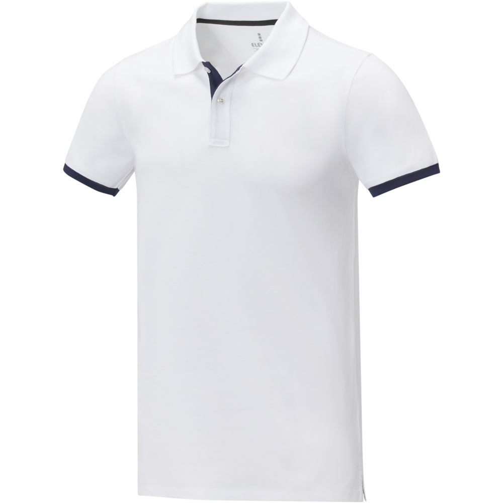 Logotrade promotional item picture of: Morgan short sleeve men's duotone polo