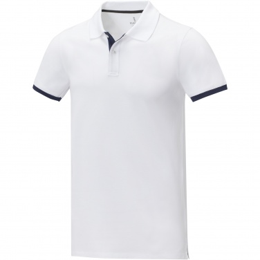 Logotrade promotional merchandise photo of: Morgan short sleeve men's duotone polo