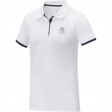Logotrade promotional product image of: Morgan short sleeve women's duotone polo