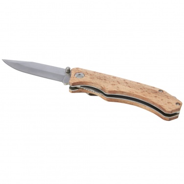 Logo trade promotional merchandise image of: Dave pocket knife with belt clip