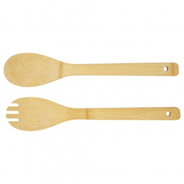 Logotrade advertising product picture of: Argulls bamboo salad bowl and tools