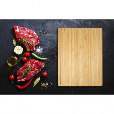 Logo trade promotional items picture of: Fet bamboo steak cutting board