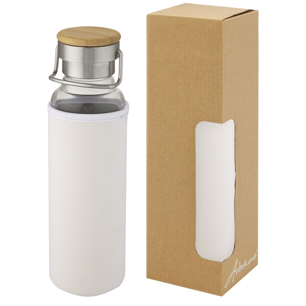 Logo trade corporate gifts picture of: Thor 660 ml glass bottle with neoprene sleeve