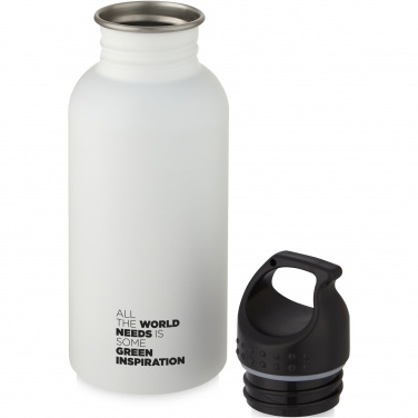 Logo trade business gifts image of: Luca 500 ml stainless steel water bottle