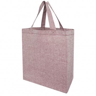 Logo trade promotional giveaways image of: Pheebs 150 g/m² recycled gusset tote bag 13L