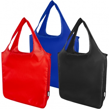 Logo trade business gift photo of: Ash RPET large foldable tote bag 14L