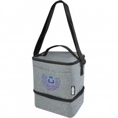 Logotrade corporate gift image of: Tundra 9-can GRS RPET lunch cooler bag 9L
