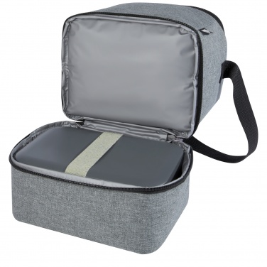 Logo trade promotional product photo of: Tundra 9-can GRS RPET lunch cooler bag 9L