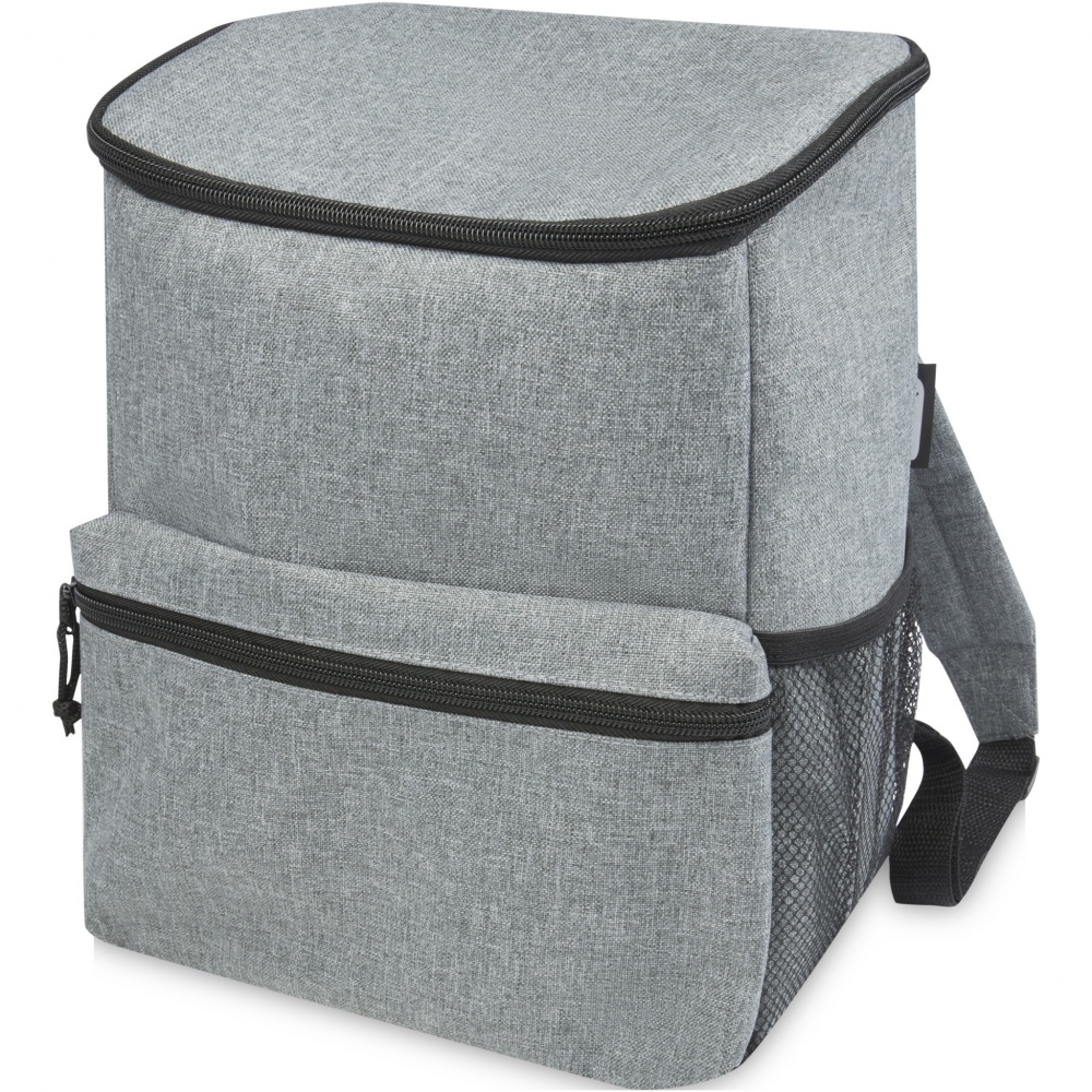 Logo trade corporate gifts image of: Excursion GRS RPET cooler backpack 12L