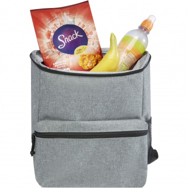 Logo trade business gifts image of: Excursion GRS RPET cooler backpack 12L