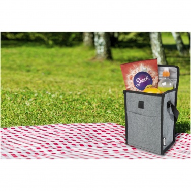 Logotrade promotional item image of: Reclaim 4-can GRS RPET cooler bag 5L