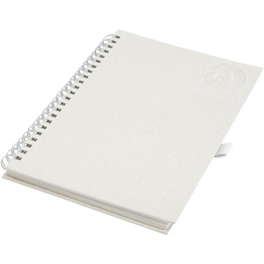 Logo trade advertising products picture of: Dairy Dream A5 size reference recycled milk cartons spiral notebook