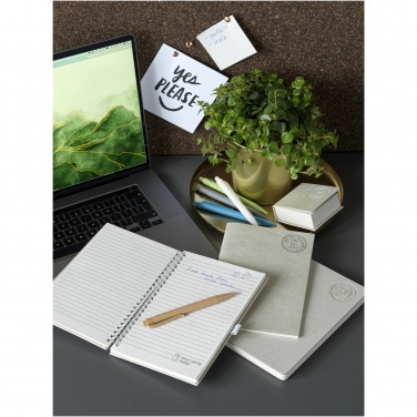 Logotrade corporate gift picture of: Dairy Dream A5 size reference recycled milk cartons spineless notebook