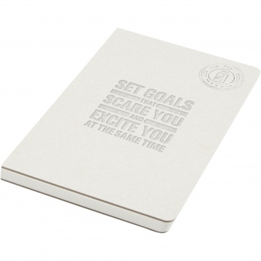 Logotrade advertising products photo of: Dairy Dream A5 size reference recycled milk cartons spineless notebook