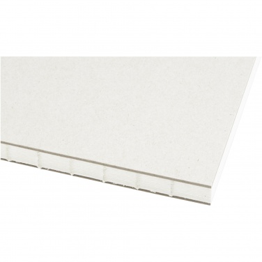 Logo trade promotional giveaway photo of: Dairy Dream A5 size reference recycled milk cartons spineless notebook
