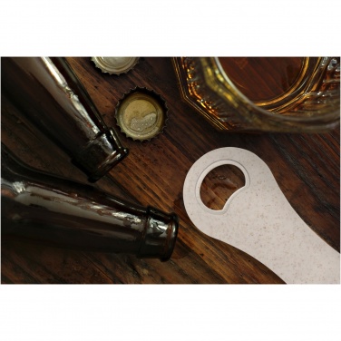 Logo trade corporate gift photo of: Schyn wheat straw bottle opener
