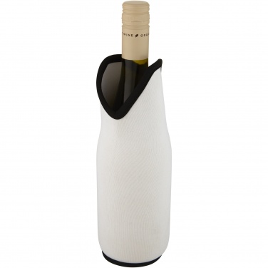 Logo trade promotional products image of: Noun recycled neoprene wine sleeve holder
