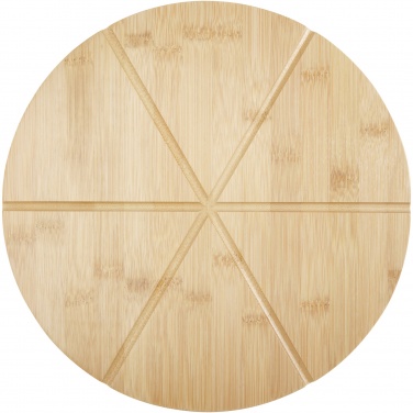 Logo trade corporate gifts image of: Mangiary bamboo pizza peel and tools