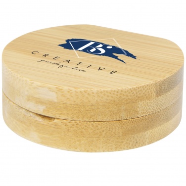 Logotrade business gift image of: Afrodit bamboo pocket mirror