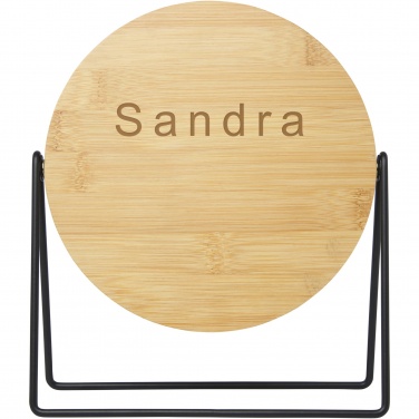 Logotrade promotional giveaway image of: Hyrra bamboo standing mirror