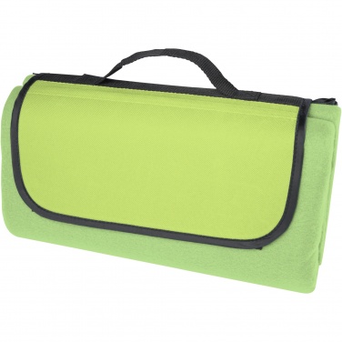 Logo trade corporate gift photo of: Salvie recycled plastic picnic blanket