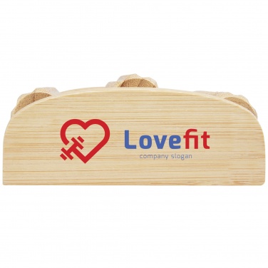 Logo trade corporate gifts picture of: Venis bamboo foot massager