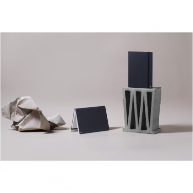 Logo trade corporate gift photo of: Karst® A5 stone paper hardcover notebook - lined