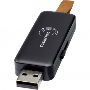 Logo trade corporate gifts image of: Gleam 16GB light-up USB flash drive