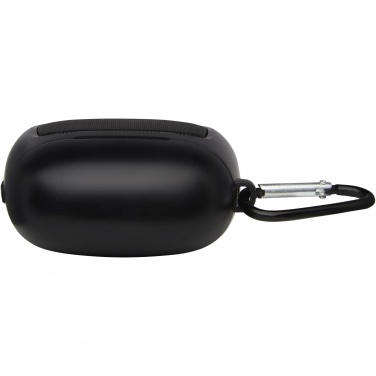 Logo trade promotional gifts image of: Remix auto pair True Wireless earbuds and speaker