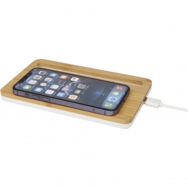 Logotrade advertising product picture of: Medake 10W bamboo wireless charger