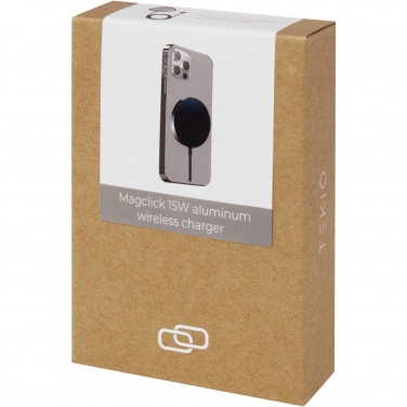 Logo trade promotional products picture of: Magclick 15W aluminium wireless charger