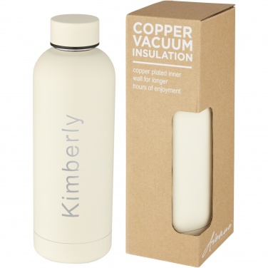 Logo trade promotional gifts image of: Spring 500 ml copper vacuum insulated bottle