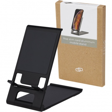 Logotrade promotional item image of: Rise slim aluminium phone stand