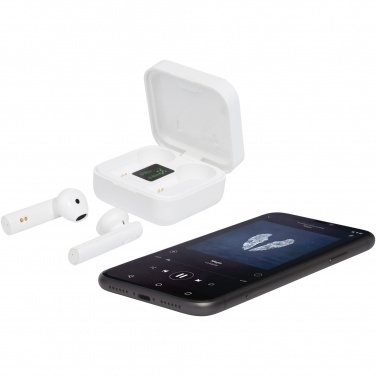 Logotrade promotional gift picture of: Tayo solar charging TWS earbuds 