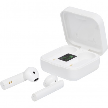 Logotrade advertising products photo of: Tayo solar charging TWS earbuds 