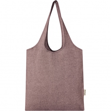Logotrade advertising products photo of: Pheebs 150 g/m² recycled cotton trendy tote bag 7L