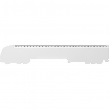 Logotrade corporate gifts photo of: Tait 30cm lorry-shaped recycled plastic ruler