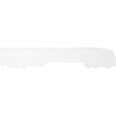 Logo trade advertising product photo of: Tait 30cm lorry-shaped recycled plastic ruler