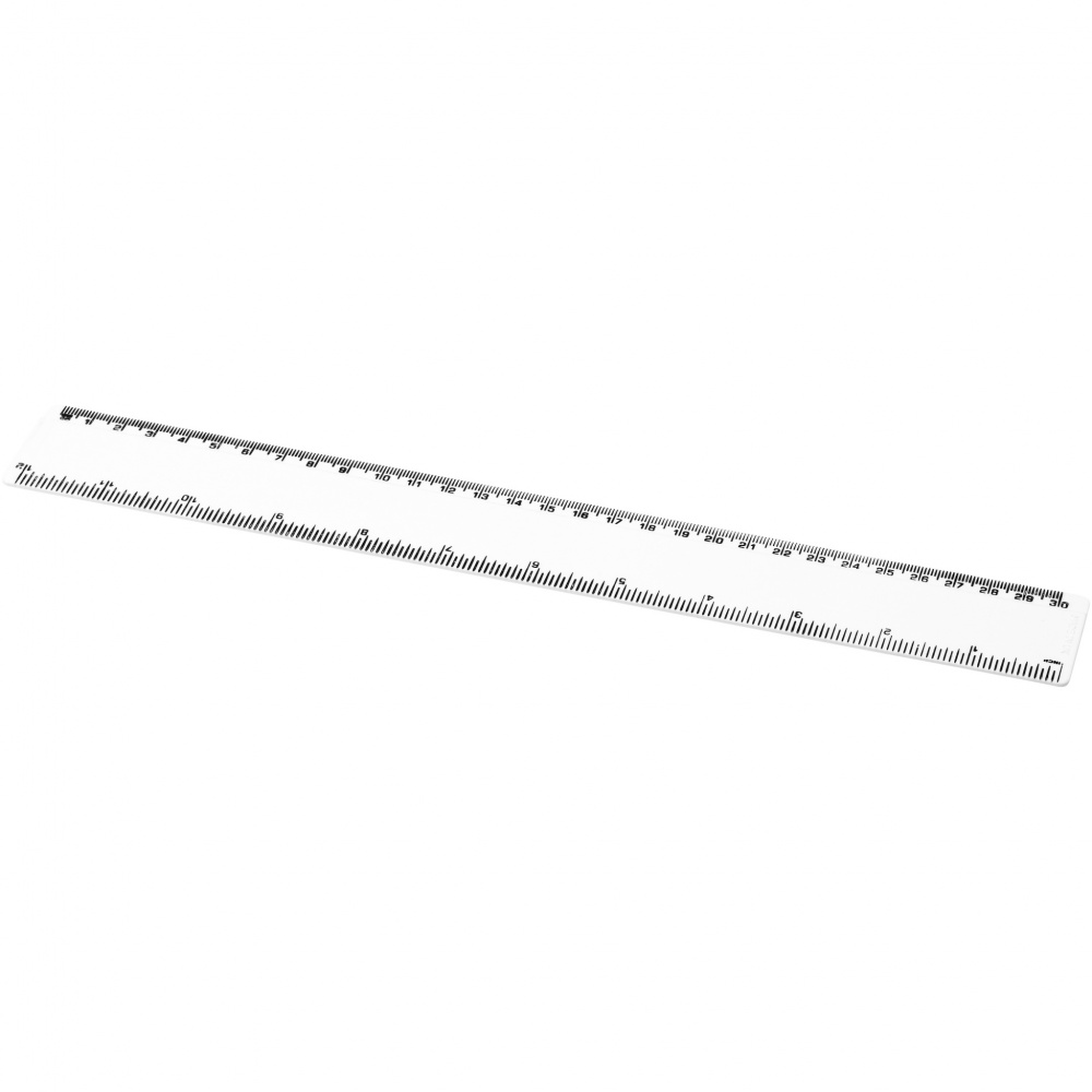 Logo trade business gifts image of: Refari 30 cm recycled plastic ruler