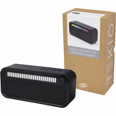Logotrade promotional merchandise image of: Music Level 5W RGB mood light Bluetooth® speaker
