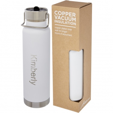 Logotrade promotional giveaway image of: Thor 750 ml copper vacuum insulated sport bottle