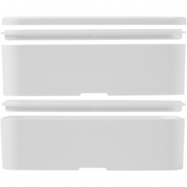 Logo trade promotional items image of: MIYO Pure double layer lunch box