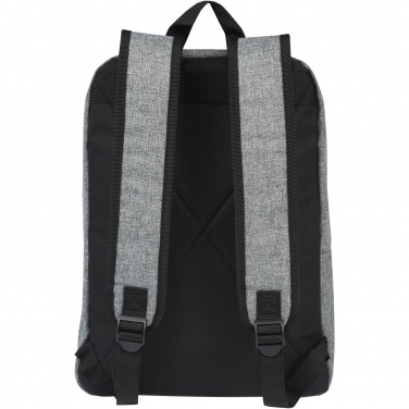 Logotrade corporate gift image of: Reclaim 15" GRS recycled two-tone laptop backpack 14L