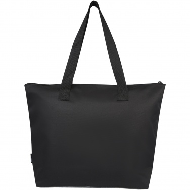 Logotrade advertising product image of: Reclaim GRS recycled two-tone zippered tote bag 15L
