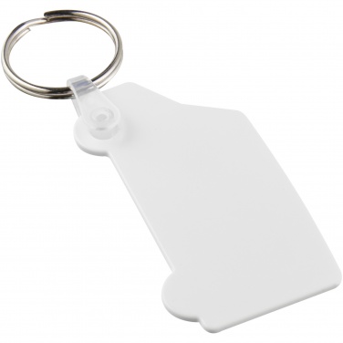 Logotrade advertising product picture of: Tait van-shaped recycled keychain